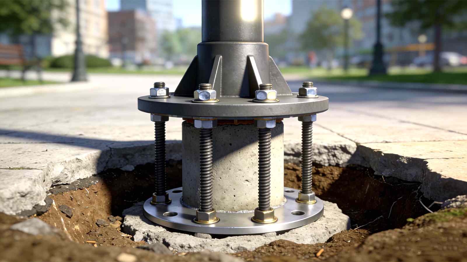 Lamp post Bases: Ensuring Stability for Outdoor Lighting,Lamp Post Bases